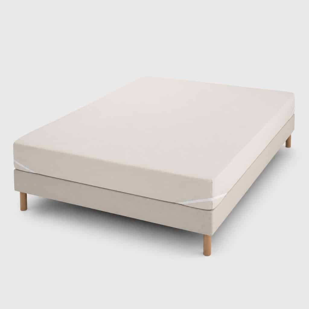 Cache-sommier 90 × 190 cm en jersey coton, vue d'ensemble