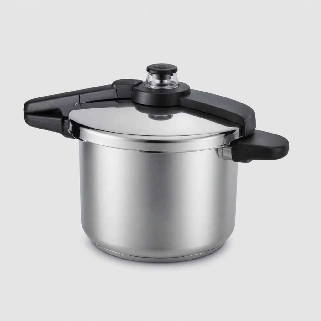 Cocotte-minute compacte 5 litres en inox