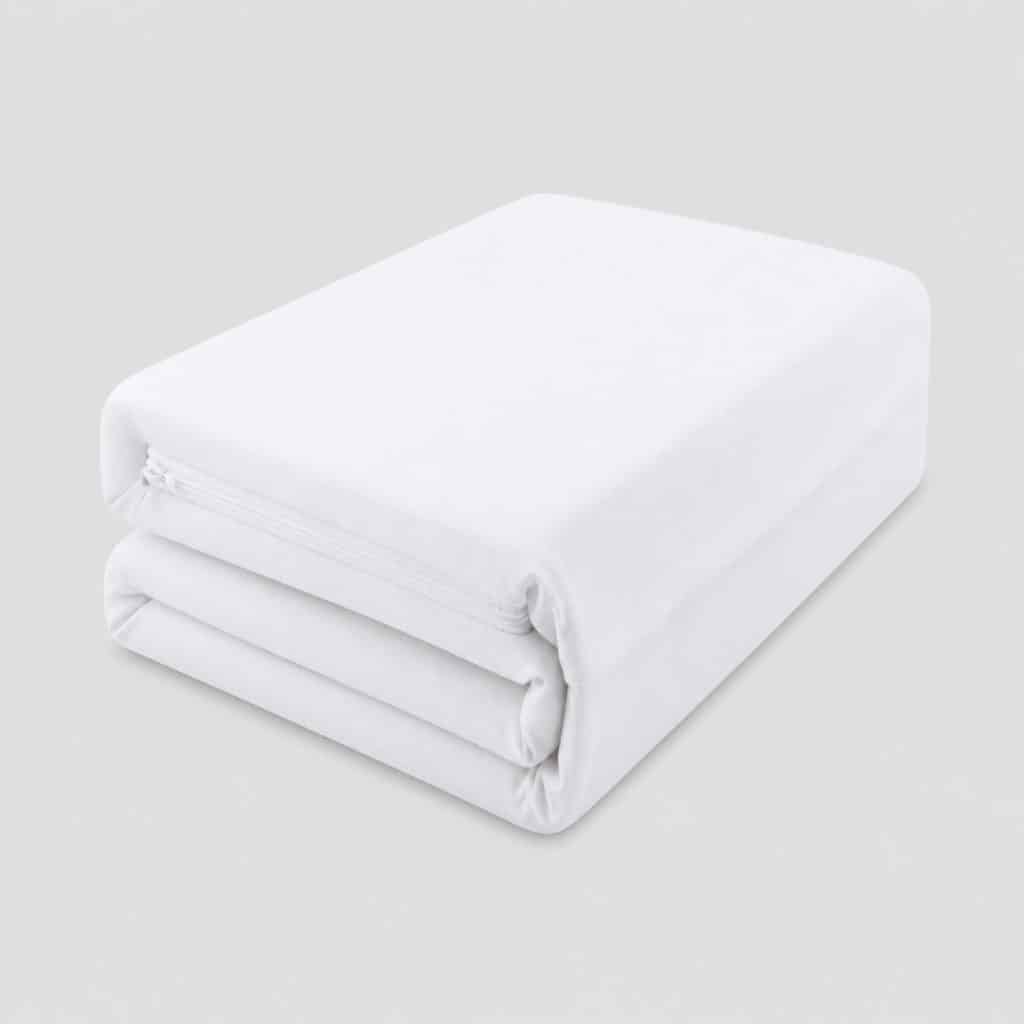 Housse de matelas 140 × 190 cm pliée