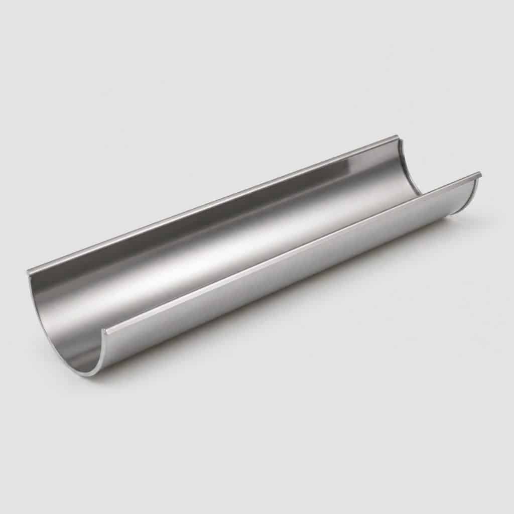 Moule à bûche en inox forme gouttière
