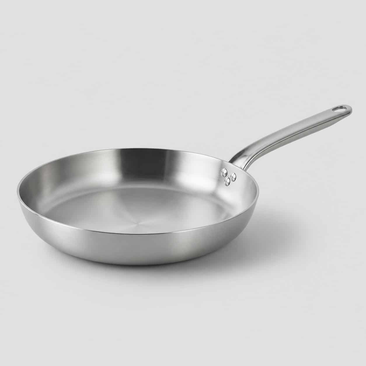Poêle inox professionnelle