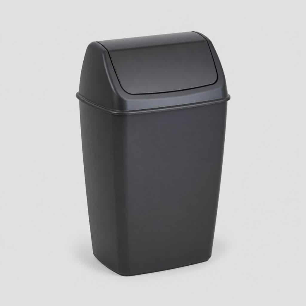 Poubelle de tri à bac unique 25 L, vue d'ensemble